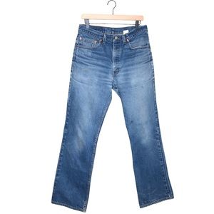 VTG Levi's 517 Bootcut Made in USA Well Worn 34x32